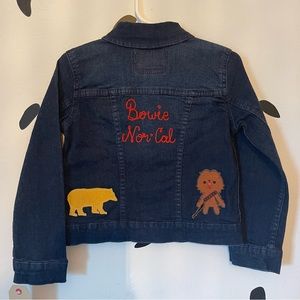 Toddler Custom Bowie + Chewbacca Denim Jacket 4T